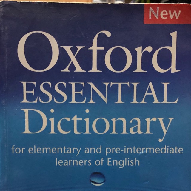 Dictionary engeng ภาษาอังกฤษ Oxford essential dictionary Shopee Thailand