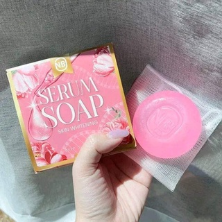 สบู่ครูเบียร์ สบู่เซรั่ NB SERUM SOAPขนาด60g