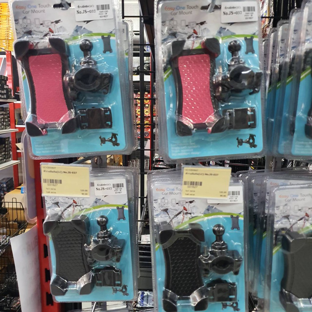 ที่วางมือถิอ(LC) No.JS-037 ยึดตรงแฮนด์รถ เลือกสีได้ รหัสสินค้า C031627