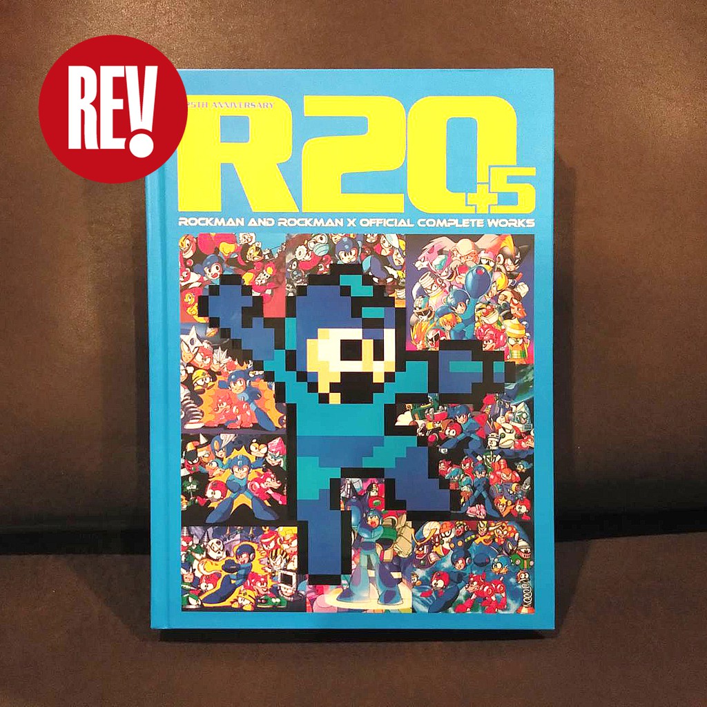 หนังสือสารานุกรม R20+5 / ROCKMAN & ROCKMAN X COMPLETE WORKS ร็อคแมน (มือ 1 ในซีล) otaku comic โอตาคุ REV Comic