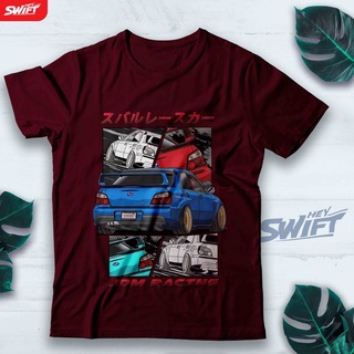 [S-5XL]เสื้อยืด พิมพ์ลายมังงะ Subie Subaru Impreza WRX STi 2000 สําหรับผู้ชาย