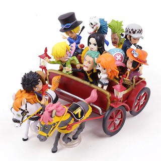 ชุดม้า Onepiece-ฟิกเกอร์ โมเดล Figure Model ลูฟี่ วันพีช โมเดลวันพีช ตุ๊กตา PVC  ของสะสม Just Being Me Bandai Kw Super