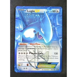 Lugia EX 102/113 ลูเกีย Pokemon Card Vivid Series ภาษาอังกฤษ