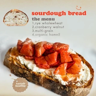 Nayimbakery Rye Wholewheat Sourdough น้ำหนัก 480g.