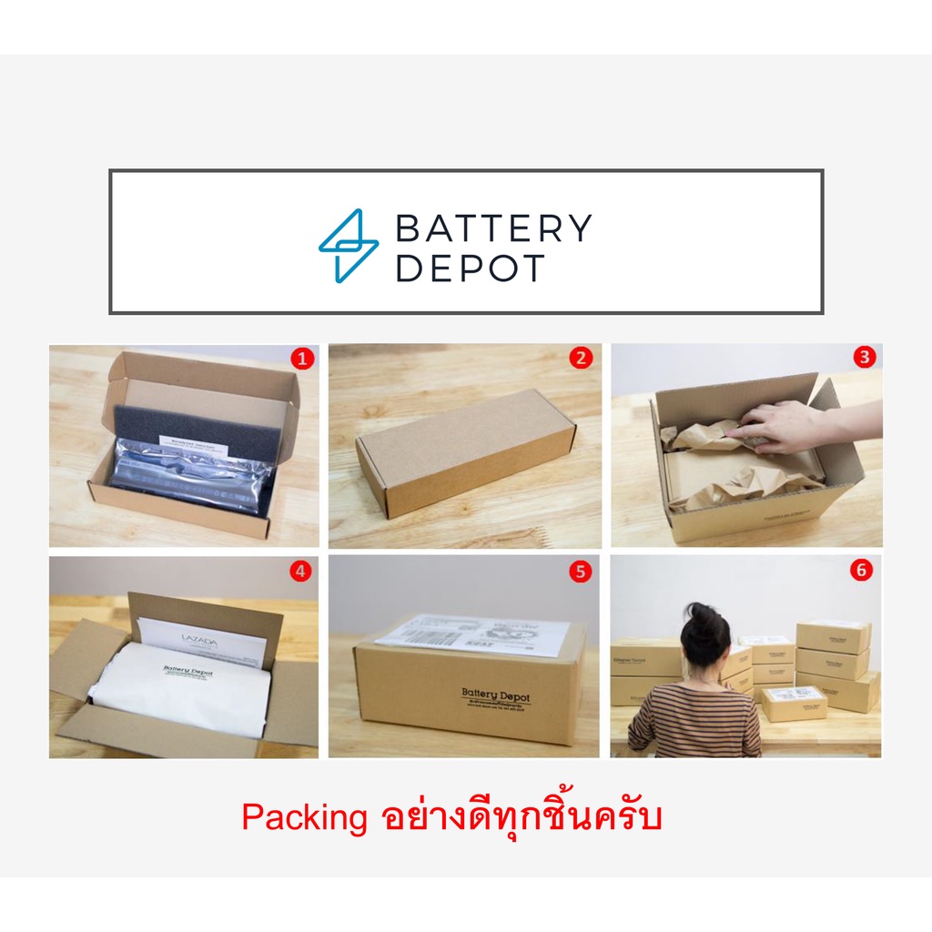 [ฟรี ไขควง] Asus แบตเตอรี่ ของแท้ C41N1837 (สำหรับ Asus ROG Zephyrus GX502G, GA502D, GU501GM Series) Asus Battery