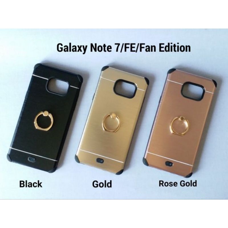 Samsung Galaxy Note FE Note Fan Edition Note 7 เคส กันกระแทก 2 Layer Ring Stand Case Cover