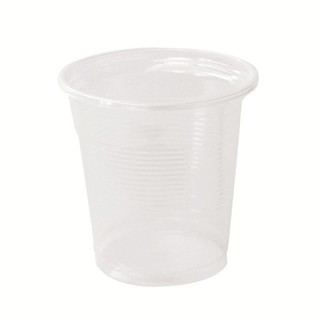 แก้วน้ำพลาสติกใส PP 6 ออนซ์ x 50 ใบ/Aero clear plastic drinking glass, 6 oz. X 50 pieces