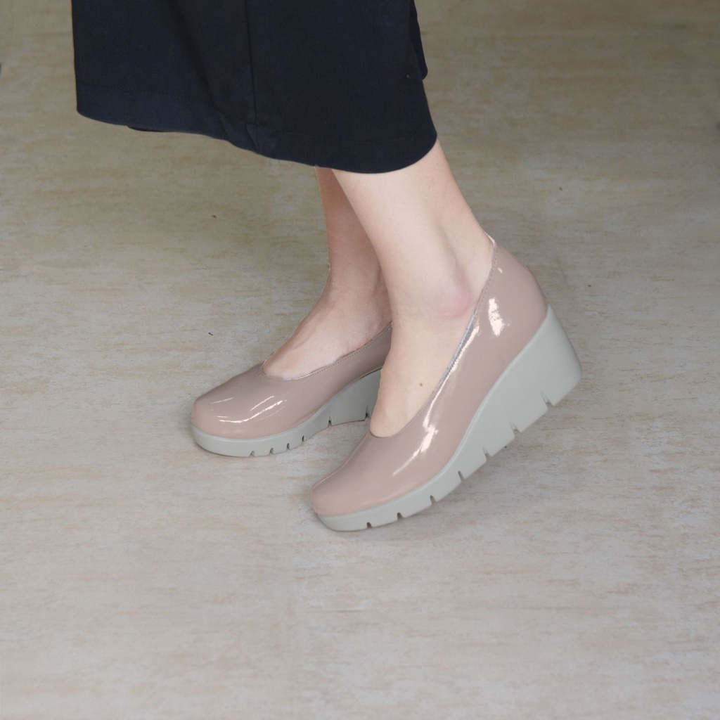 JOLI SNOB | Comfort High Heels รองเท้าส้นสูง ใส่สบาย ผู้หญิง Made in Japan |  「Patent」  FC-39601