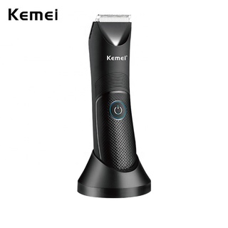 Kemei ปัตตาเลี่ยนตัดผม เซรามิค กันน้ํา สําหรับกําจัดขนตามร่างกาย รักแร้