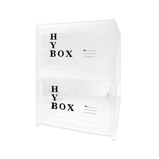 Hybrid Outfitters HYB BOX กล่องอเนกประสงค์สีขาวใส (Clear)