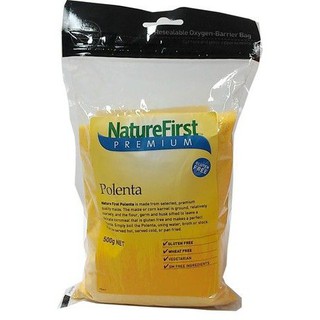 Natures First Polenta 500g  เนเจอร์เฟิร์สโพเลนต้า 500 กรัม