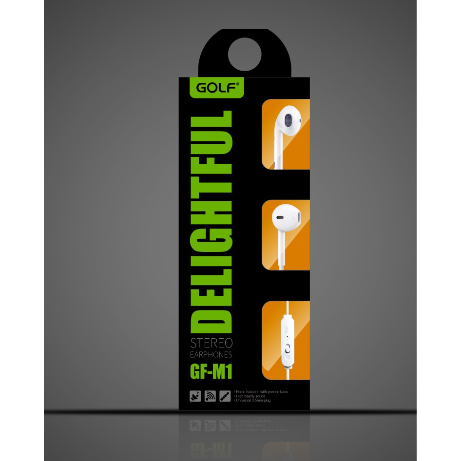 หูฟัง Golf M1 Stereo Earphones Small talk for ios& Android #5