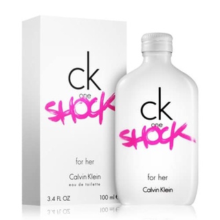 Calvin Klein One Shock For Her 100 ml ( พร้อมกล่อง).