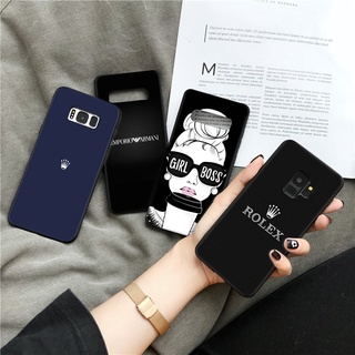 Samsung Galaxy S6 Edge S7 Edge S8 Plus S9 Plus BOSS เคสโทรศัพท์ ซิลิโคนนิ่ม