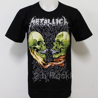 เสื้อยืด METALLICA เมทัลลิกา S265 ไซส์ยุโรป