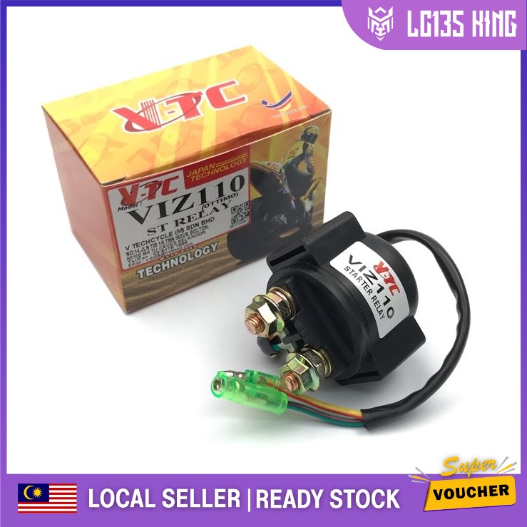 OTTIMO VIZ110 VIZ 110 STARTER RELAY ASSY VTC
