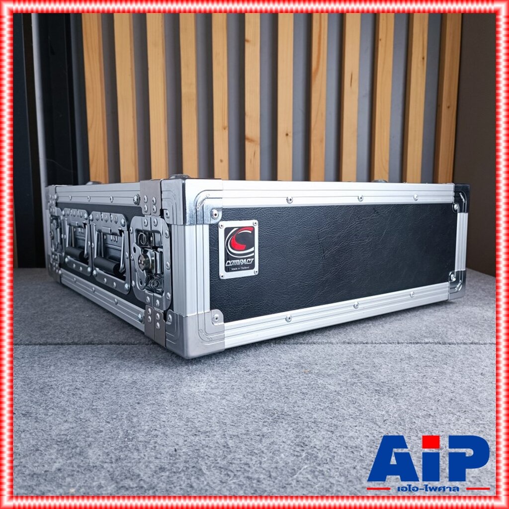 COMPACT M-3U สีดำ RACK ลึก19นิ้ว แร็ค แร็คดำลึก19" RACK3Uดำ RACKCOMPACT เอไอ-ไพศาล