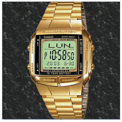 นาฬิกา Casio Data Bank  รุ่น DB-360G-9A และ DB-360-1A นาฬิกาข้อมือผู้ชาย/ผู้หญิง ของแท้ 100% รับประกันสินค้า 1 ปี