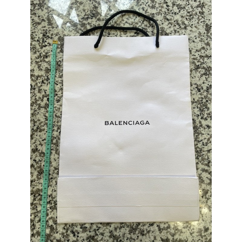 ถุงกระเป๋าแบรนเนม ของแท้ ถุงกระดาษแบรนเนม balenciaga prada coach มือสอง ของแท้ สภาพดี