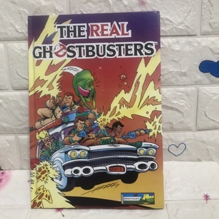 THE REAL GHeSTBUSTERS หนังสือการ์ตูนปกแข็ง มือสอง -cb2