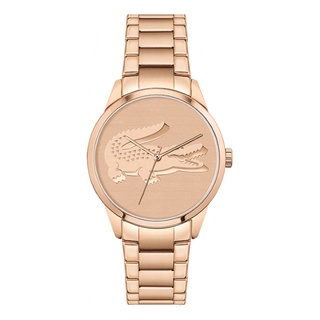 LACOSTE Ladycroc รุ่น LC2001172 นาฬิกาข้อมือผู้หญิง สายสแตนเลส สีโรสโกลด์ หน้าปัด 36 มม.