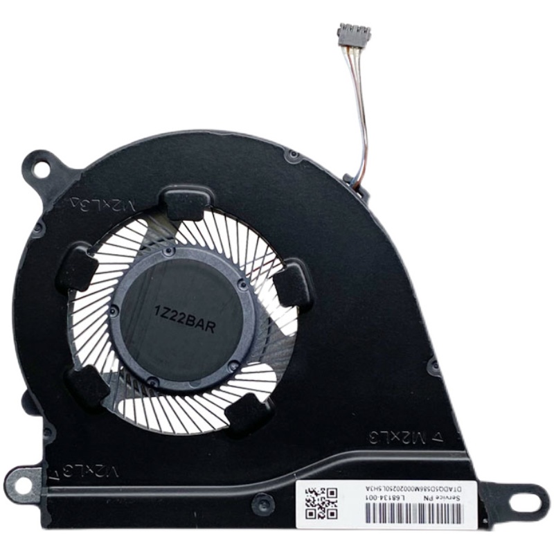 พัดลมระบายความร้อน Cpu สําหรับ HP 15-DY/EF 15S-FQ/EQ 14-DQ 14S-DQ 340S G7 TPN-Q242