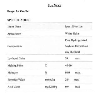 ซอยแว็กซ์ Soy Wax Natural wax ไขถั่วเหลือง1000กรัม