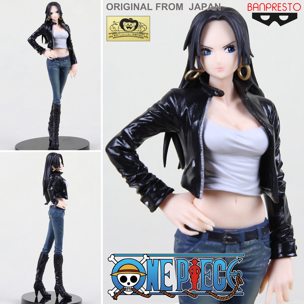งานแท้ Original ฟิกเกอร์ โมเดล แมวทอง Banpresto One Piece วันพีซ เต็มพิกัดสลัดจอมลุย วันพีช Boa Hanc