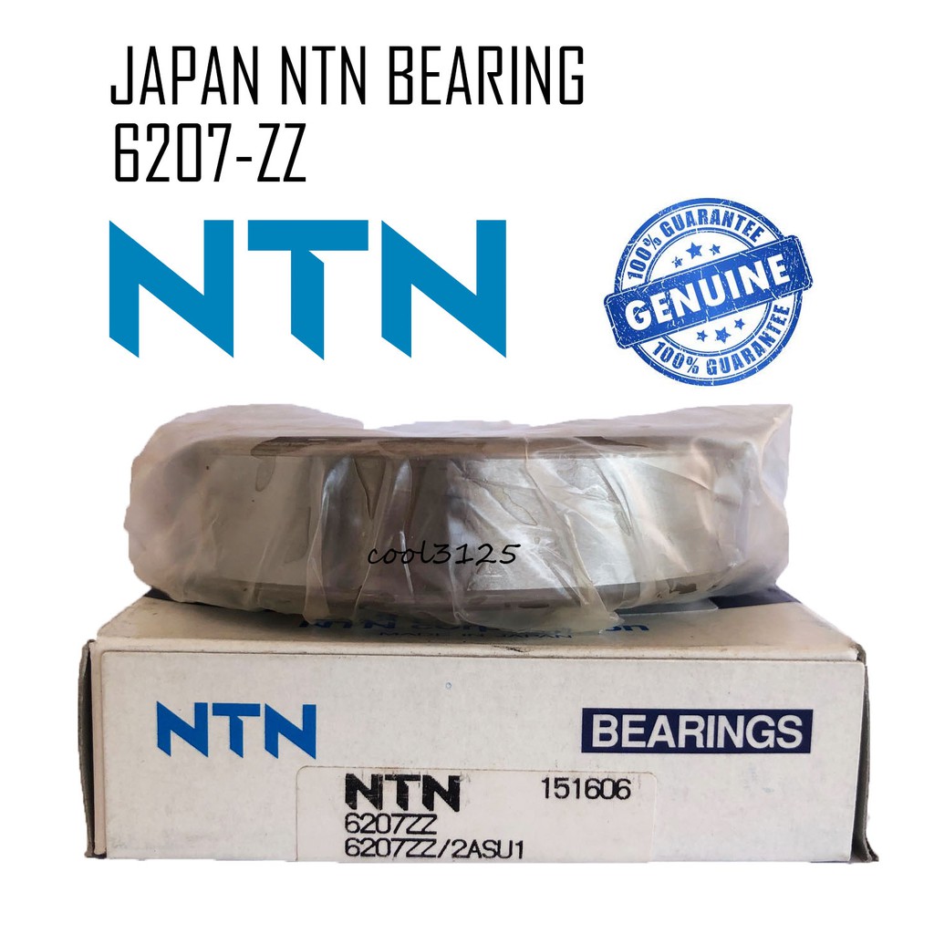 6207 ZZ NTN JAPAN BEARING 6207-ZZ