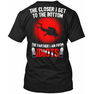 [S-5XL]เสื้อยืด พิมพ์ลาย The More I Take It When Diving-Bottom More สําหรับผู้ชาย