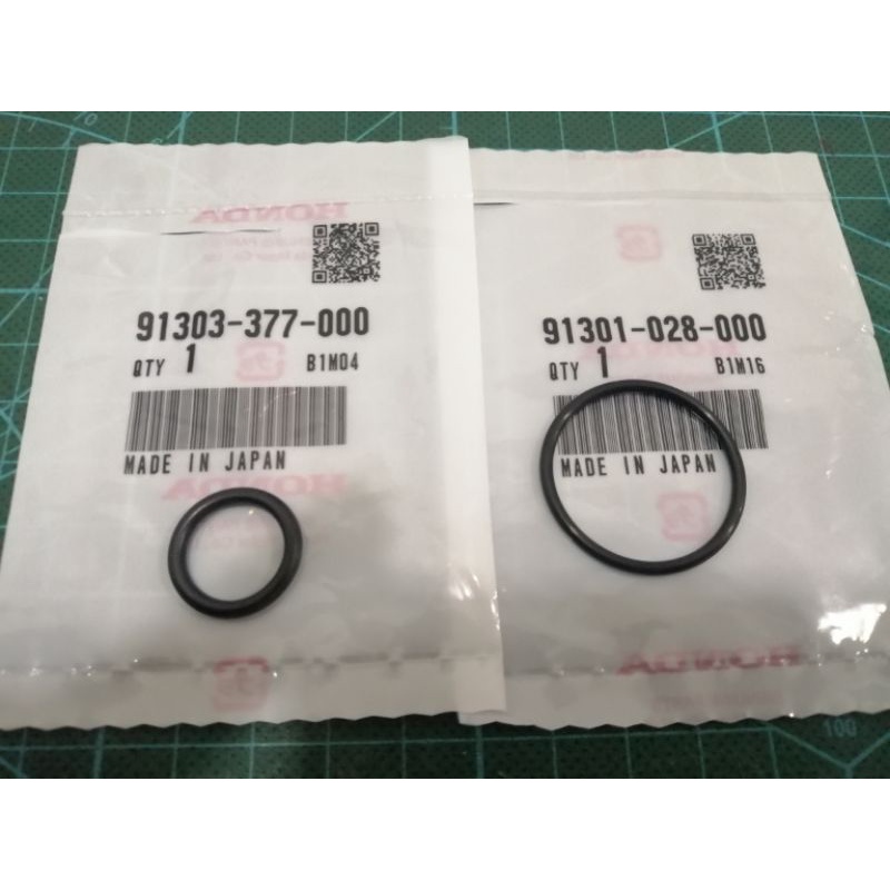 โอริง ฝาครอบแม่เหล็ก EX5 Hp starter/Dream - 91301-028-000/91303-377-000