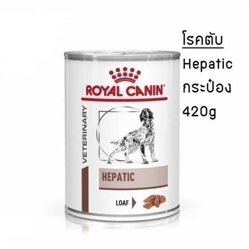 Royal canin hepatic dog can อาหารสำหรับสุนัขโรคตับ