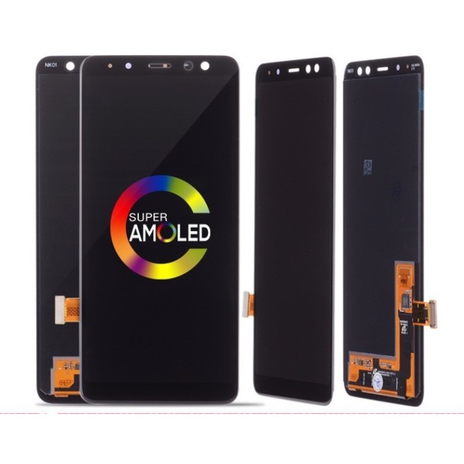 Super AMOLED 6.0 LCD สําหรับ Samsung Galaxy J8 2018 J810 SM-J810 LCD Touch Screen Digitizer เปลี่ยนอ