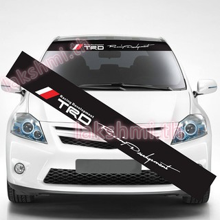 สติกเกอร์ ลายตัวอักษร TRD Racing สำหรับตกแต่งรถยนต์ TOYOTA