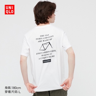 เสื้อยืดที่คุณต้องการใหม่ Uniqlo เสื้อยืดแขนสั้น พิมพ์ลายจักรยาน สําหรับผู้ชาย และผู้หญิง (UT) 443581ขนาดเต็มS-5XL