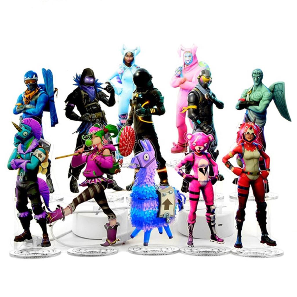ฟิกเกอร์ au fortnite llama skull trooper ของเล่นสําหรับเด็ก