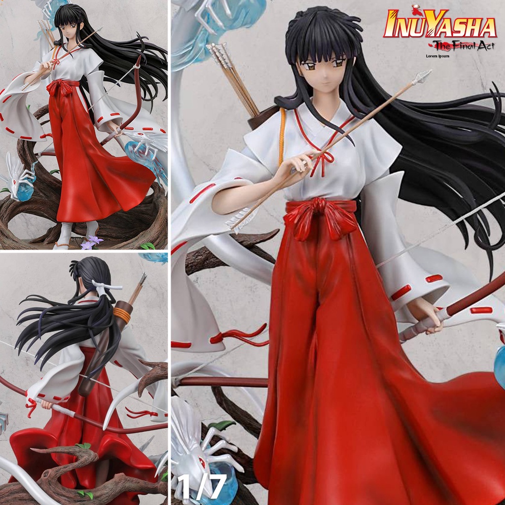 Figure ฟิกเกอร์ Fire Phoenix Studio งานปั้น Inuyasha The Final Act อินุยาฉะ เทพอสูรจิ้งจอกเงิน Kikyo