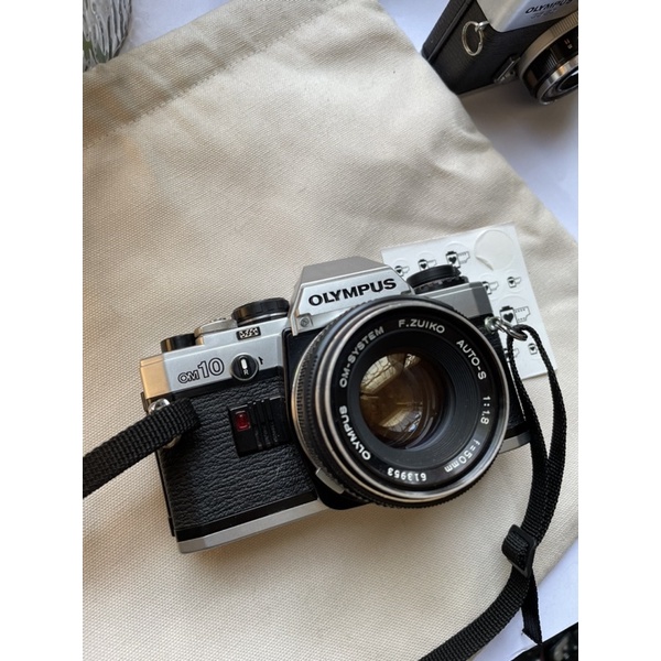 olympus om 10 พร้อมเลนส์ om 50mm f1.8