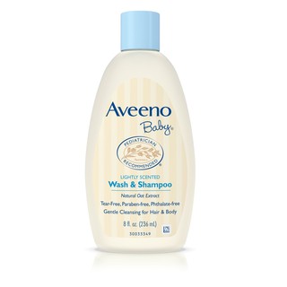 aveeno baby wash and shampoo 236ml