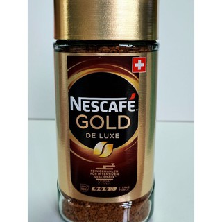 Nescafe Gold De luxe 200g. เนสกาแฟ โกลด์ เดอลุกซ์ ขนาด 200 กรัม.