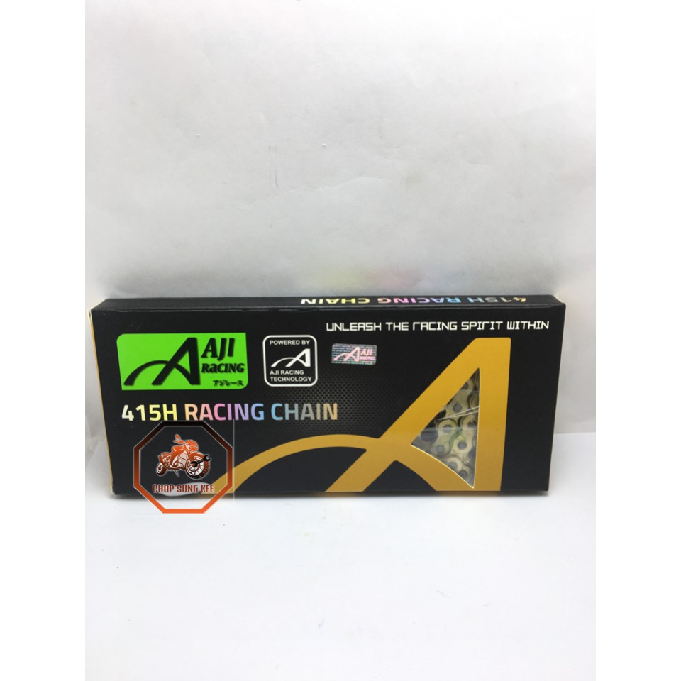 AJI RACING 415 GOLD CHAIN 415-132L