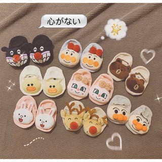 พร้อมส่ง ถุงเท้าเด็กหัวตุ๊กตา มีกันลื่น 0-3 ปี น่ารักเวอร์