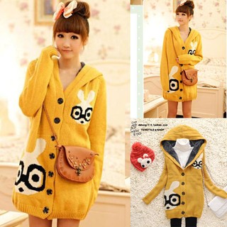 (สินค้าพร้อมส่งค่ะ) เสื้อแฟชั่น coat เกาหลี สไตล์ cardigan