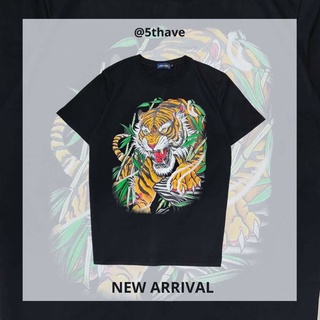 5THYORK เสื้อยืดลายสกรีน Gold Tiger