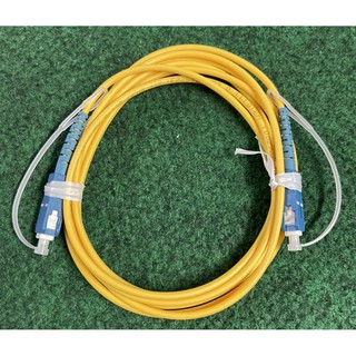 SC/UPC-SC/UPC SM 3mm Fiber Optic Jumper Cable Single Mode Extension Patch Cord  2M SC-SC