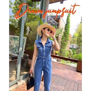 Denim Jumpsuit จากร้าน Thesimpleeverythingmatch sizeL