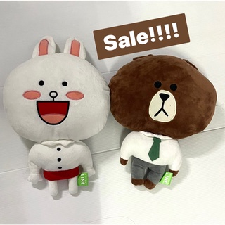 SALE!!!! หมอนรองคอ #หมีบราว แพ๊คคู่