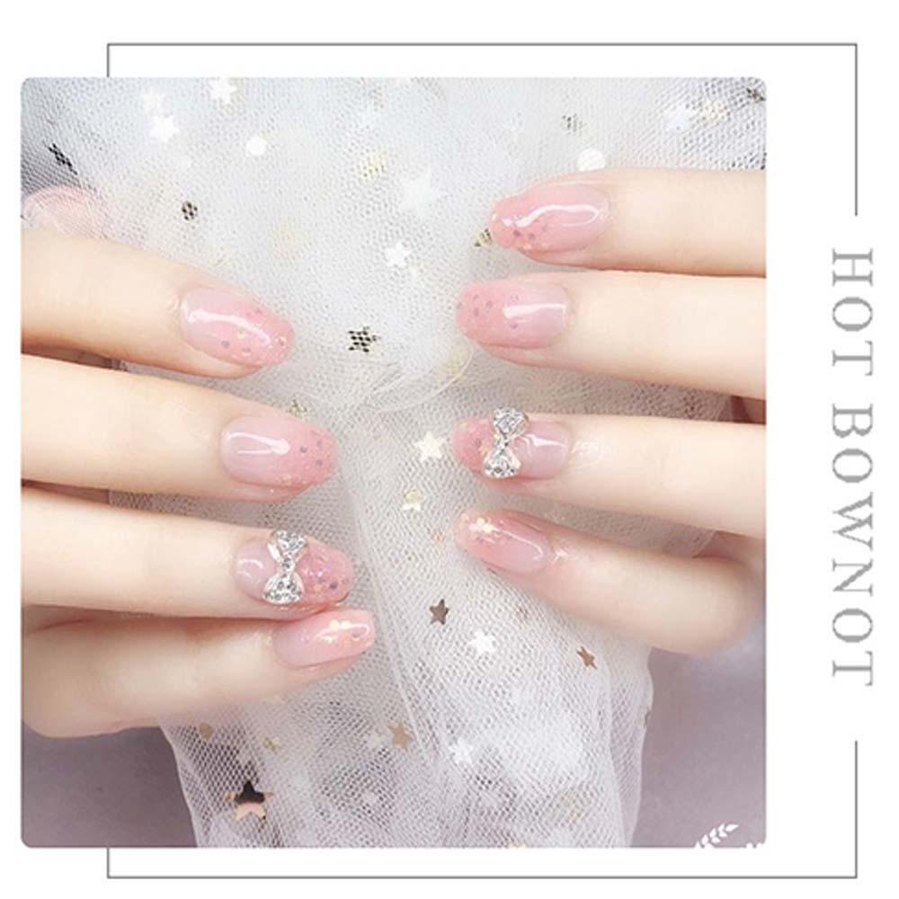 Aroma อุปกรณ์ตกแต่งเล็บไข่มุกคริสตัล 3D Diy 5 ชิ้น - รูปที่ 5