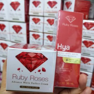 Ruby Rose ครีมรากหญ้า ขนาด 15 กรัม รูบี้โรส รับบี้โรส  ครีมรับบี้โรส รับบี้โรสรักษาฝ้า รับบี้โรสหน้าใส ครีมรักษาฝ้า