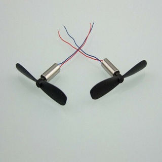 2PCS Coreless Motors + Propellers Cw Ccw DC 3.7V 4.2V 46500RPM High Speed 6*14mm Motor 614 Hollow Cup DIY RC Drone Quadc